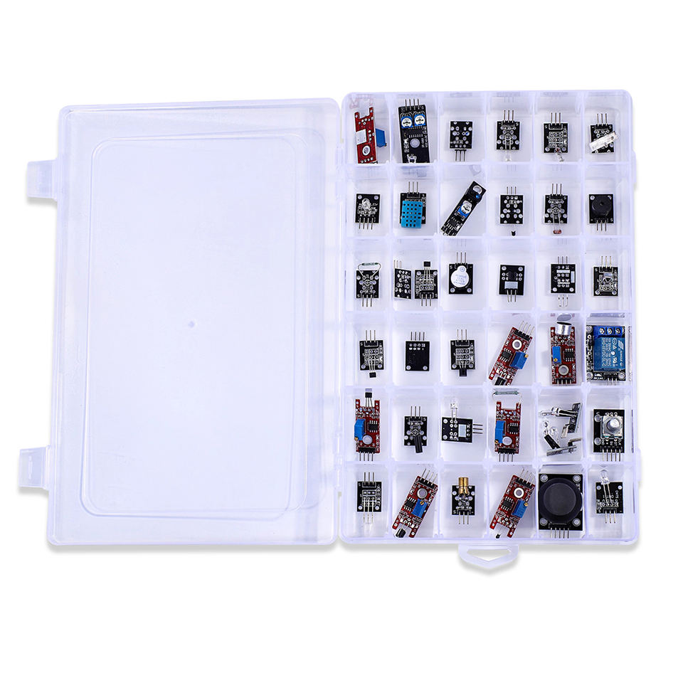 For arduino 45 in 1 Sensors Mo - Arduino Sensor Kit 37 Modules Starter 评论和价格