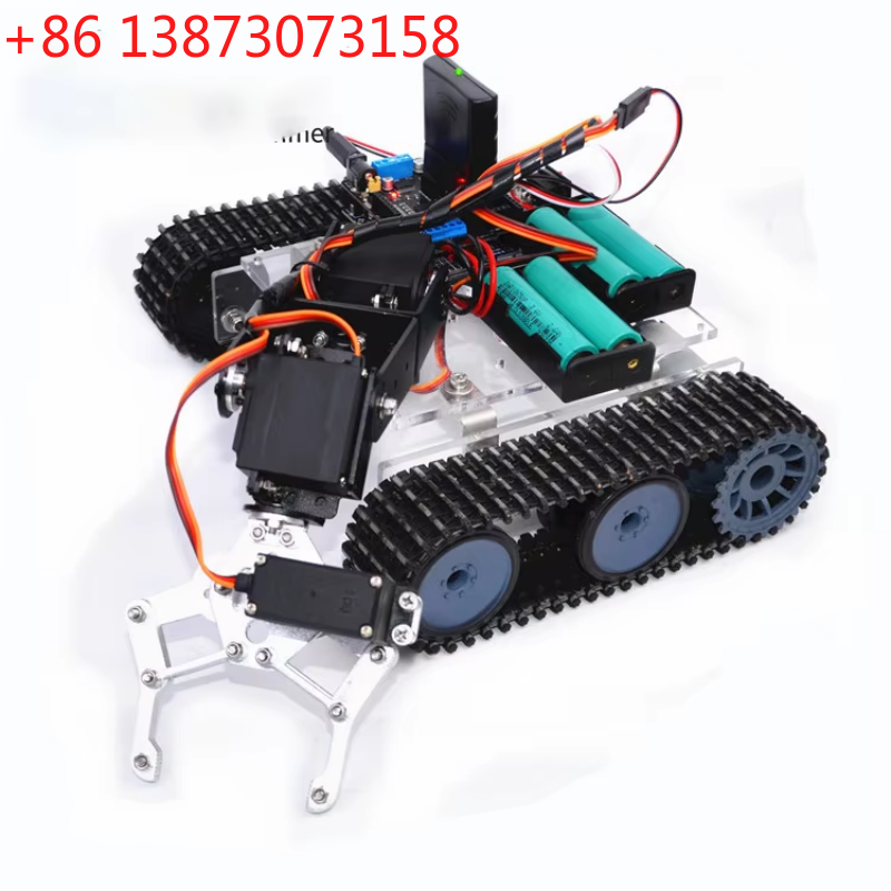 4 Dof Robotic Arm with RC Tank - Programmable Robotic Arm Kit Arduino 评论和价格